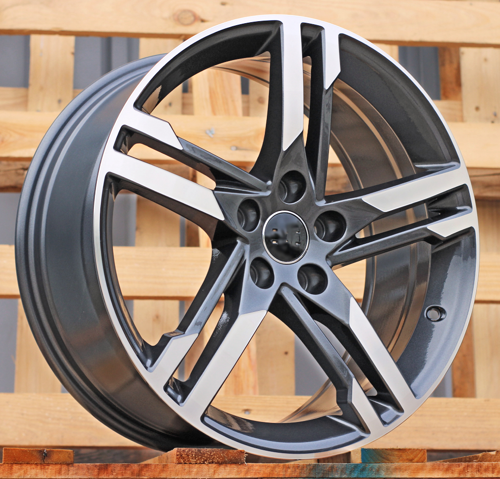 RACINGLINE R18x8 5X112 ET 40 66.5 FBX364 Gun Metal (GM) For AUD (P1) (HYBRID FORGED)