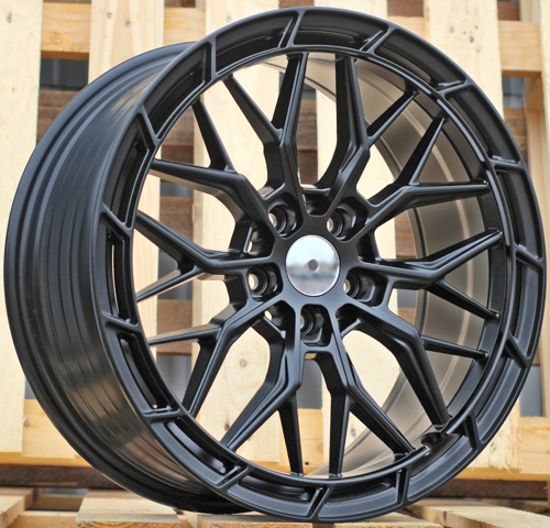 RACINGLINE R18x8 5X114.3 ET 40 67.1 FBX384 Black Half Matt (BLHM) Fits for RACIN (Z7) (HYBRID FORGED)