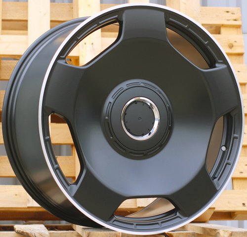 RACINGLINE R20x9.5 5X130 ET 35 84.1 F5133 (BYF3111) Black Half Matt+Polished Lip (BLHMPL) Fits for MER (Z1+Z2) (HYBRID FORGED MONOBLOCK)