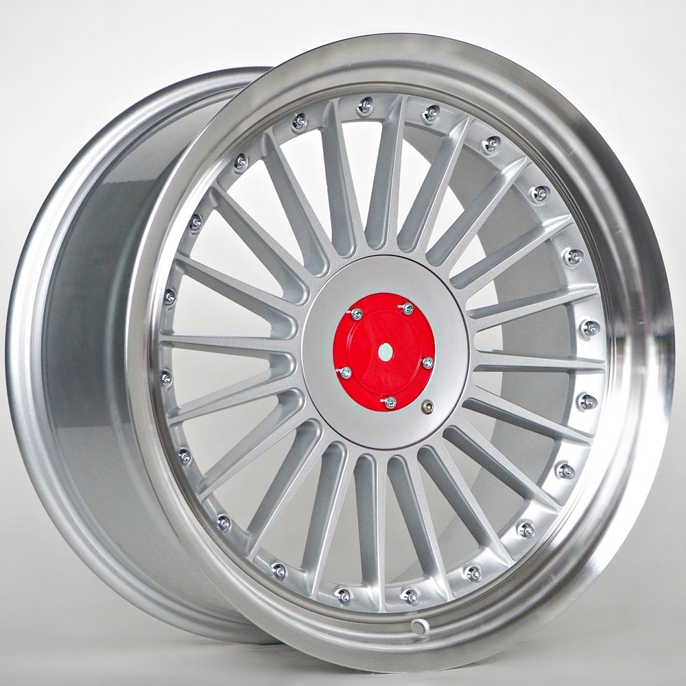 Performance Wheels Mint 8X17 4X100/5X100 ET20 73,1 Silver machine lip