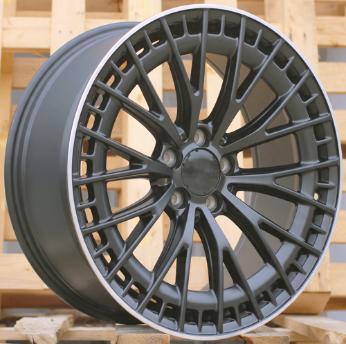 RACINGLINE R19x9.5 5X112 ET 43 66.6 3S1384 (H3399F) Black Matt+Polished Lip (BMPL) Fits for MER (Z3+A+K8) (HYBRID FORGED Rear+Front)