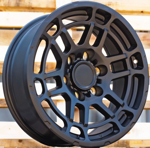 RACINGLINE R17x8 6X139.7 ET 5 106.1 H883F Black Matt (BM) Fits for TOYOT (K7) (HYBRID FORGED)