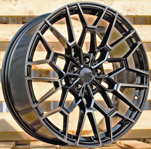 RACINGLINE R19x9.5 5X120 ET 38 72.6 I0384 (YF0384) Black+Tinted Face (BLTF) Fits for  (Z5) (HYBRID FORGED Rear+Front)