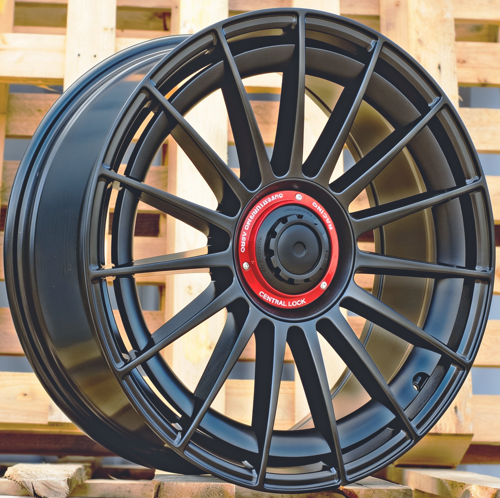 RACINGLINE R19x8.5 5X112 ET 35 66.5 FBX298 Black Half Matt (BLHM) Fits for RACIN (S+P2+Z5) (HYBRID FORGED Style OZ)