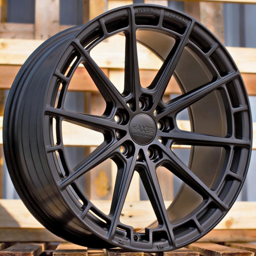 HAXER R20x10 5X112 ET 40 66.5 HX019F (F9793) Black Half Matt (BLHM) Fits for HAXER (Z5) (HYBRID FORGED New Design)