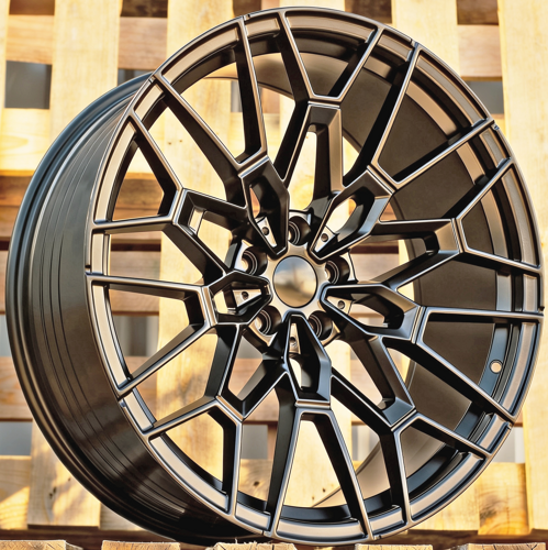RACINGLINE R21x10.5 5X112 ET 20 66.6 IN3652F Black Half Matt (BLHM) Fits for  (M) (HYBRID FORGED Front R20+Rear R21 ( M-Performance 827M (M3 G80/G81 LCI/M4 G82/G83 LCI)