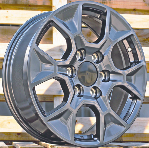 RACINGLINE R18x8 6X139.7 ET 50 95.1 H3485F Grey (GR) Fits for 4X4 (K7+M) (HYBRID FORGED (For Toyota)