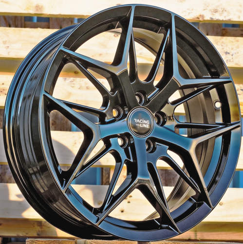 RACINGLINE R17x7 5X100 ET 40 57.1 FBX114 Black (BL) Fits for RACIN