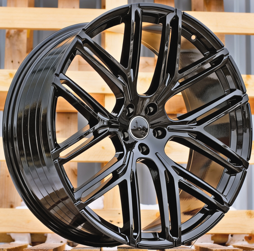 RACINGLINE R21x9.5 5X112 ET 20 66.5 HF736 (F734) Black (BL) Fits for AUD (K8) (HYBRID FORGED)
