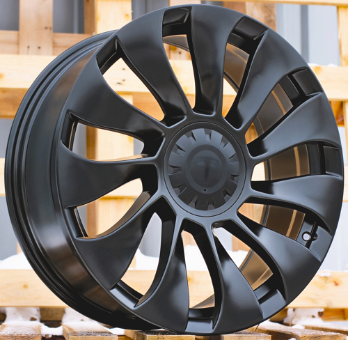 RACINGLINE R20x9.5 5X114.3 ET 45 64.1 YS214 (H3117F) Black Half Matt (BLHM) Fits for TESLA (Z3+K7+S) (HYBRID FORGED (Model Y)