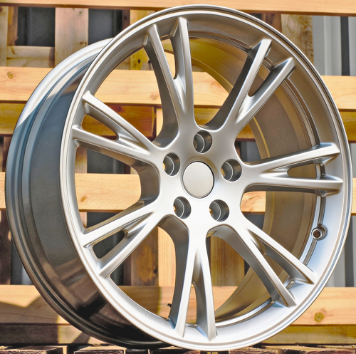 RACINGLINE R19x9.5 5X114.3 ET 45 64.1 D2049 (FBX283) Silver Shining (SS) Fits for TESLA (Z6) (Model Y) HYBRID FORGED)