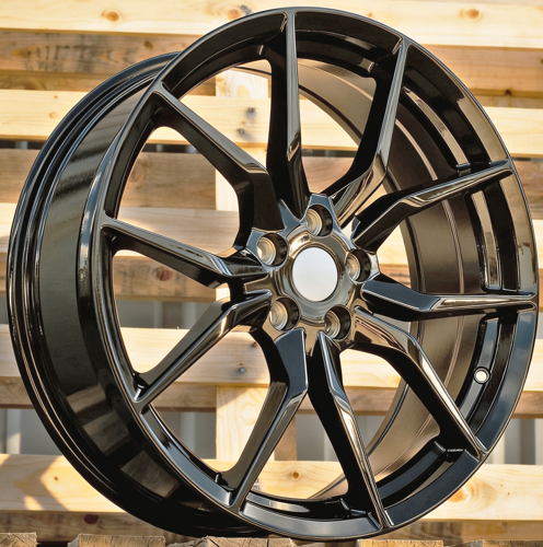 RACINGLINE R18x8 5X108 ET 45 63.4 I5406 Gloss Black (GB) Fits for FORD (P1)
