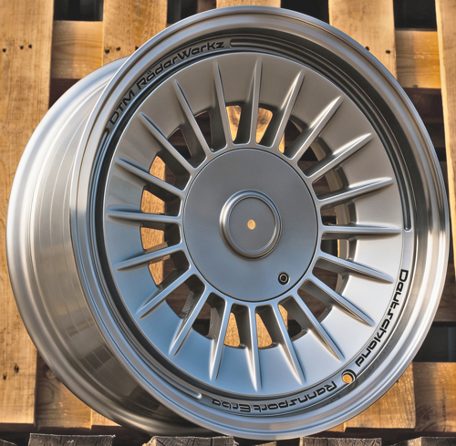 RACINGLINE R16x8 4X100 ET 20 57.1 Y1085 Silver Shining+Polished Lip (SSPL) Fits for  (P) (HYBRID FORGED)