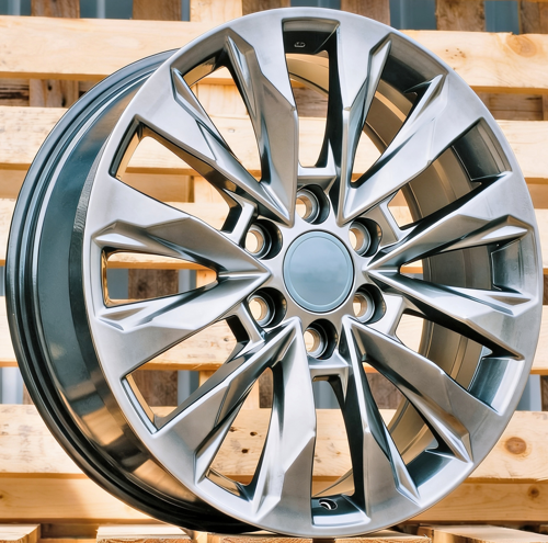 RACINGLINE R20x8 6X139.7 ET 60 95.1 Y0185 (H880FA) Hyper Black (HB) Fits for TOYOT (K7+Z7) (HYBRID FORGED)