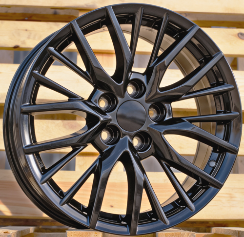 RACINGLINE R17x7.5 5X114.3 ET 40 60.1 F0133 (FBX047) Black (BL) Fits for LEX (P2+Z7) (HYBRID FORGED)