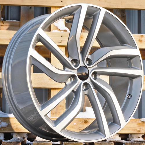 RACINGLINE R20x8.5 5X108 ET 40 63.4 HE721 (A394) Grey Polished (MG) Fits for JAGUAR (Z6)