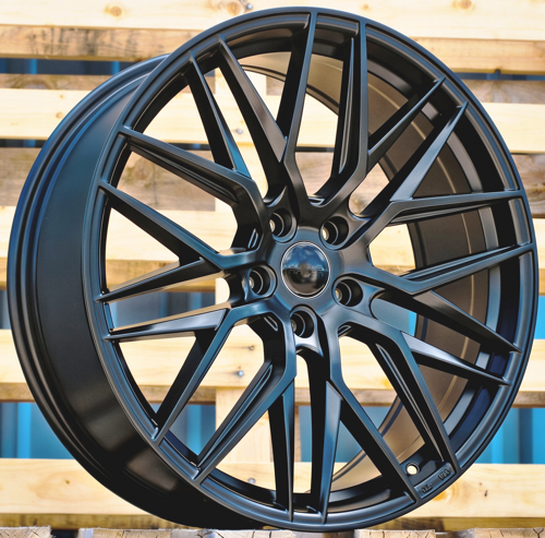 HAXER R20x8.5 5X114.3 ET 40 73.1 HX035 (B5902) Black Half Matt (BLHM) Fits for HAXER (Z7)
