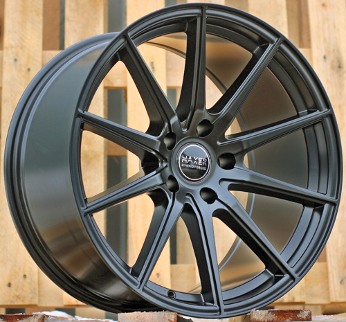 HAXER R20x10.5 5X120 ET 20 74.1 HX034 (B5797) Black Half Matt (BLHM) Fits for HAXER (K2) (Rear+Front)