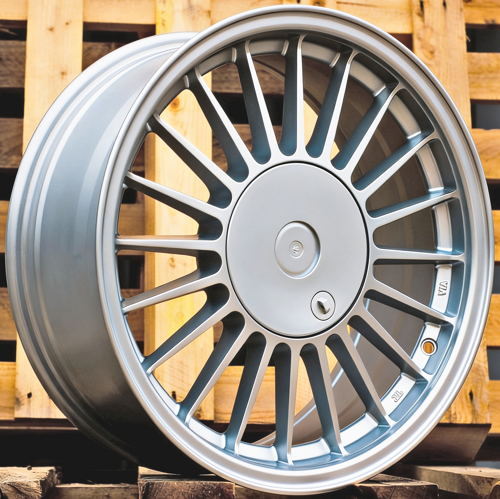 RACINGLINE R16x7 4X100 ET 25 57.1 XF090 Silver (SI) Fits for  (K4+R) (HYBRID FORGED ALPINA Style)