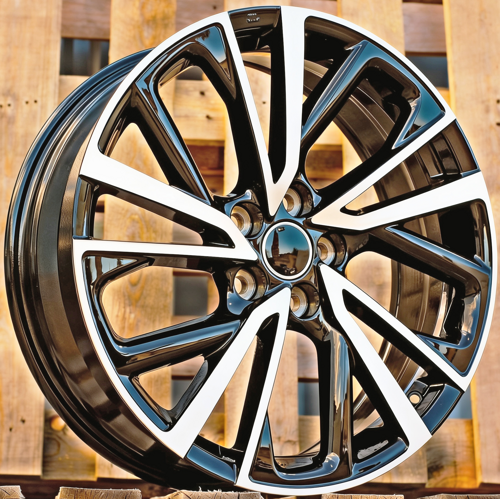 RACINGLINE R19x7 5X114.3 ET 35 60.1 H3568F Black Polished (MB) Fits for TOYOT (M) (HYBRID FORGED)