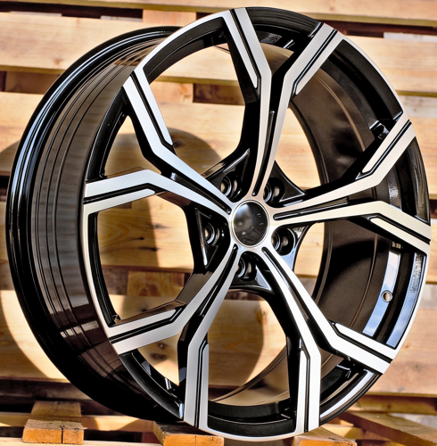 RACINGLINE R19x8.5 5X112 ET 40 66.5 FBX201 Black Polished (MB) Fits for AUD