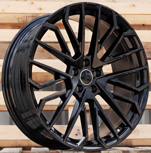 RACINGLINE R22x9.5 5X112 ET 26 66.5 3S1261 (YF0434) Gloss Black (GB) Fits for AUD (Z6) (HYBRID FORGED)