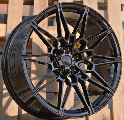 RACINGLINE R21x10.5 5X112 ET 20 66.6 IN3650F Black (BL) Fits for  (M) (HYBRID FORGED Front R20+Rear R21 ( M-Competition (M3 G80/G81 LCI/M4 G82/G83 LCI)