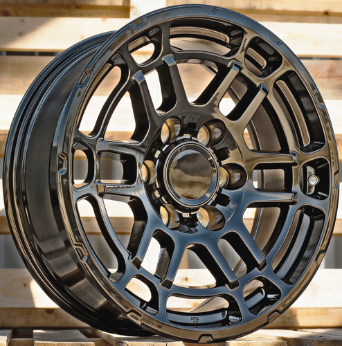 RACINGLINE R17x8 6X139.7 ET 5 106.1 H883F Black (BL) Fits for TOYOT (K7) (HYBRID FORGED)