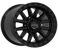RACINGLINE R17x9 6X139.7 ET 12 106.1 D2416 Bronze Matt (YYM) Fits for 4X4 (K3) (Black Lip)
