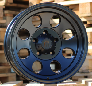 RACINGLINE R17x9 6X139.7 ET 0 106.1 B1341 Black (BL) Fits for 4X4 (K3) (Satin Black)