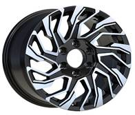 RACINGLINE R20x8.5 6X139.7 ET 30 106.1 B2518 Black Polished (MB) Fits for 4X4 (K3)