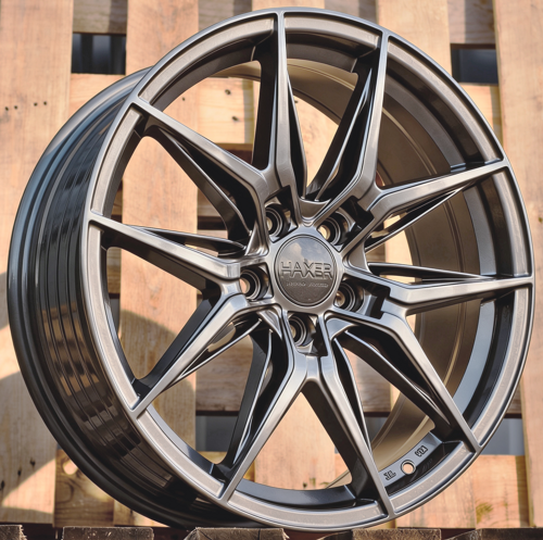 HAXER R18x8 5X112 ET 40 66.5 HX036 (IN3614F) Grey (GR) Fits for HAXER (Z5) (HYBRID FORGED)