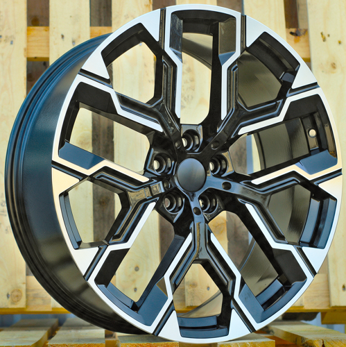 RACINGLINE R20x9 5X112 ET 24 66.6 3S1318 Black Polished (MB) Fits for  (M) (NEW X3 IV (G45/G48) HYBRID FORGED Rear+Front)