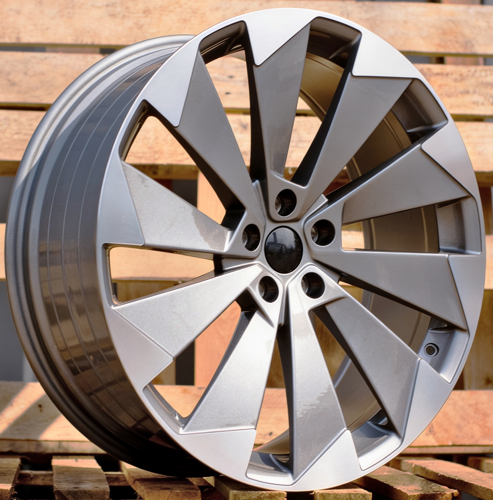 RACINGLINE R21x9 5X112 ET 42 57.1 I1141 Grey Polished (MG) Fits for SKODA