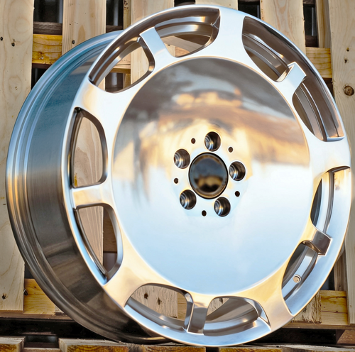 RACINGLINE R19x9.5 5X112 ET 40 66.6 FBX007 Full Polished (FPL) Fits for MER (K3+K7) (HYBRID FORGED Rear+Front)