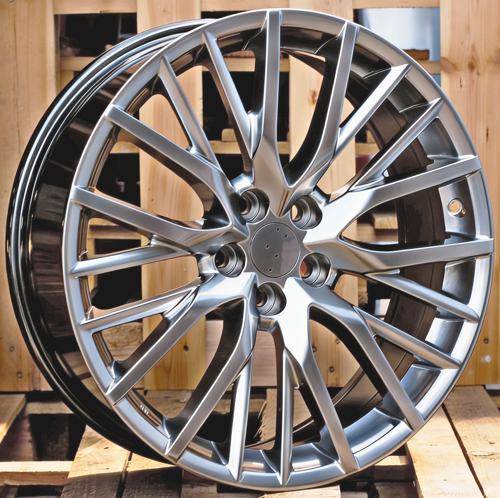 RACINGLINE R18x8 5X114.3 ET 30 60.1 F0133 (BK5316) Hyper Black (HB) Fits for LEX (M)