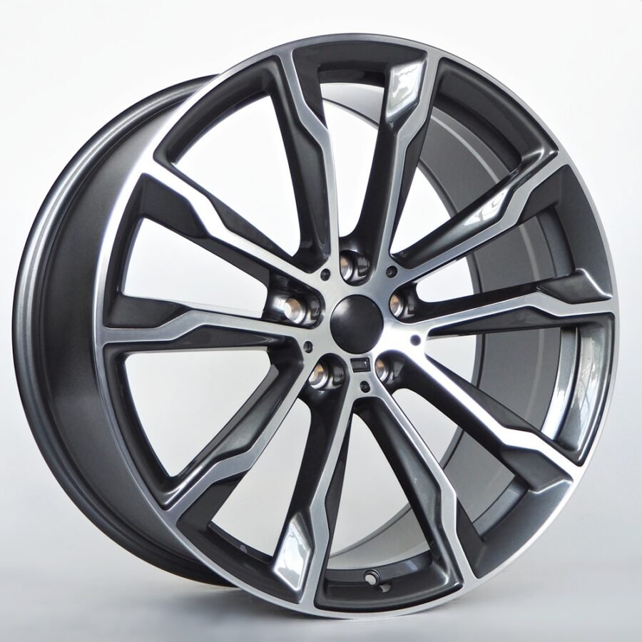 Performance Wheels Festus 9,5X20 5X112 ET43 66,5 Gunmetal Machine Face